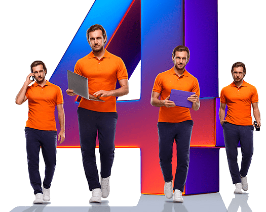 Великолепная четверка Ростелеком в&nbsp;село Кольцово (Красноярский край)